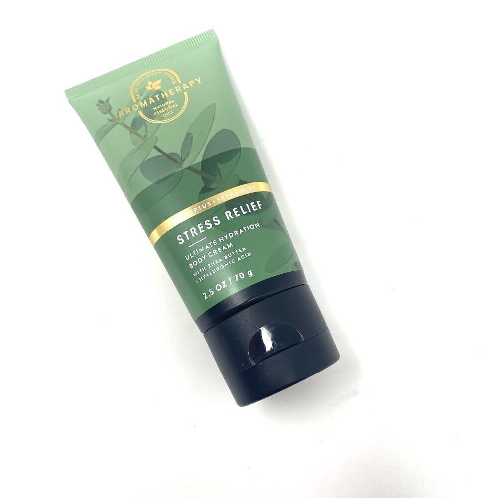 Bath & Body Works Aromatherapy Eucalyptus Spearmint Travel Size Body Cream 2.5oz